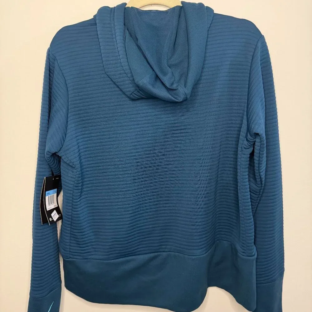 Nike Dri Fit Ribbed Hoodie Sweatshirt Pullover Active Athleisure - NWT - Medium